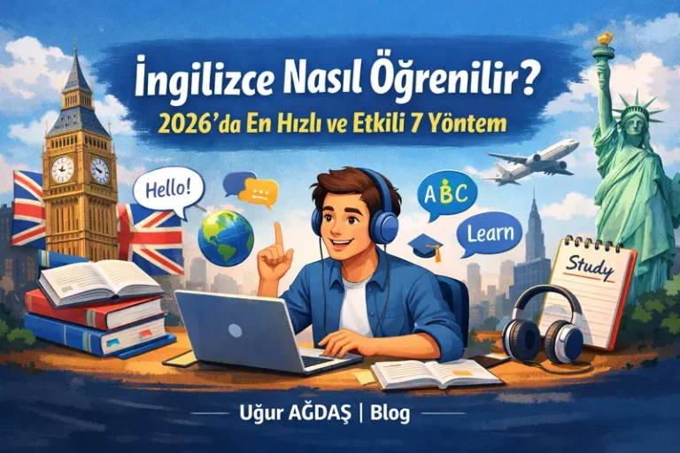 Yapay Zeka Çağında İngilizceyi Hızla Akıcı Hale Getirmenin 2026 Rehberi: Devrim Niteliğinde 7 Adım